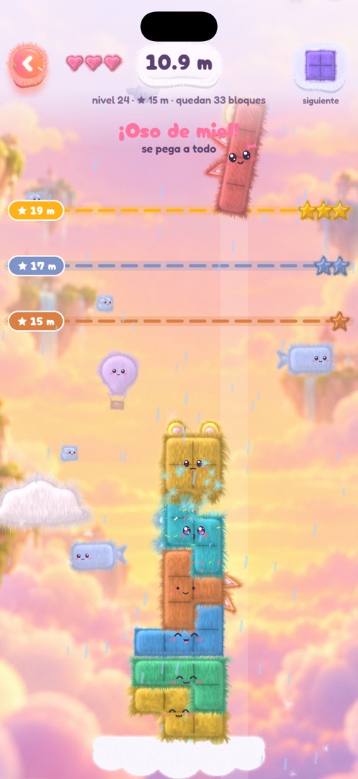 La lluvia moja el pelaje de los Fluffies