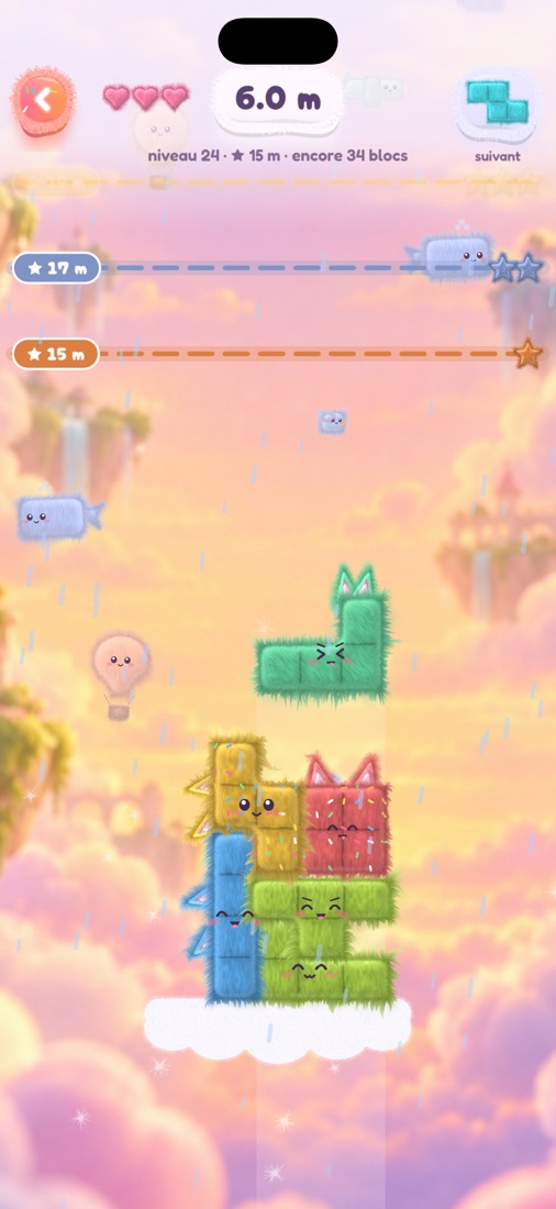 La pluie mouille la fourrure des Fluffies